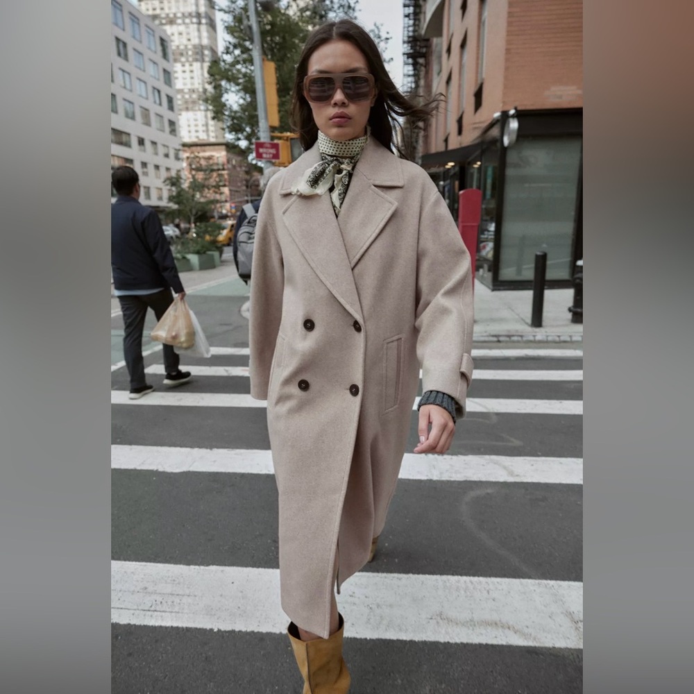 Zara oversized coat
